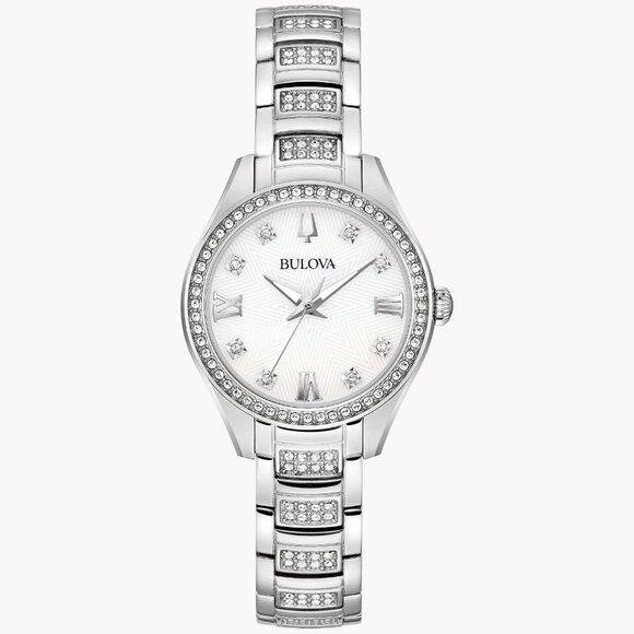 Bulova Women's Phantom Quartz Silver Watch - Picture 1 of 4